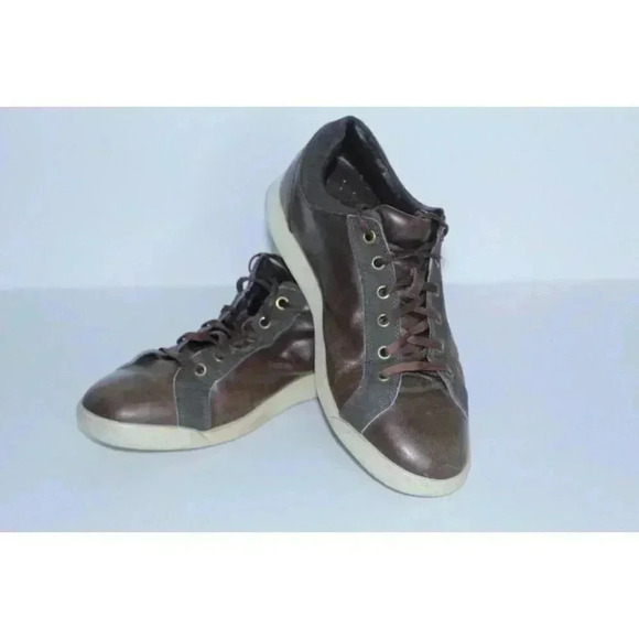 Men’s 9 M FootJoy FJ Contour Casual Spikeless Golf Shoes Brown Leather 54226 - Picture 9 of 9